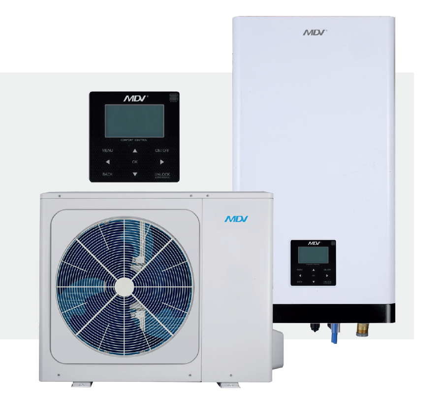 mdv-Luft-Wasser-Wärmepumpe